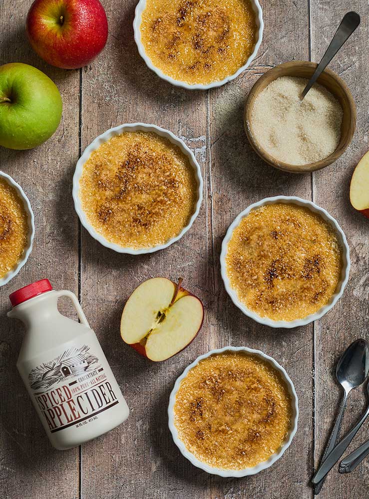 Read more about the article Cider Creme Brulee